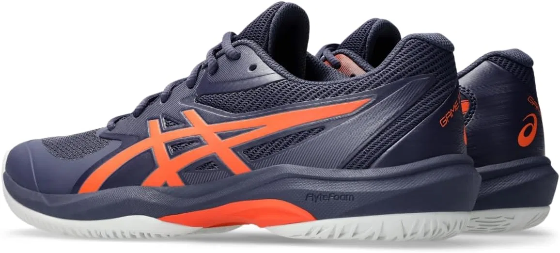 Мужские кроссовки ASICS Game Ff Clay, Indigo Fog Nova Orange — фото 4