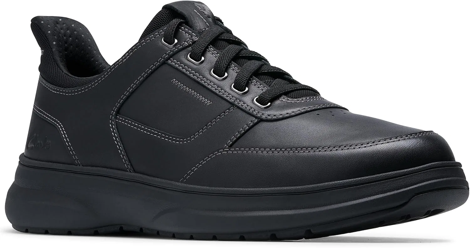 Лоферы из натуральной кожи Clarks, черный