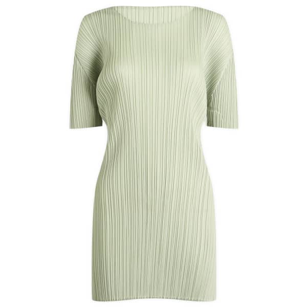 

Плиссированная футболка Pleats Please Issey Miyake, цвет pastel green