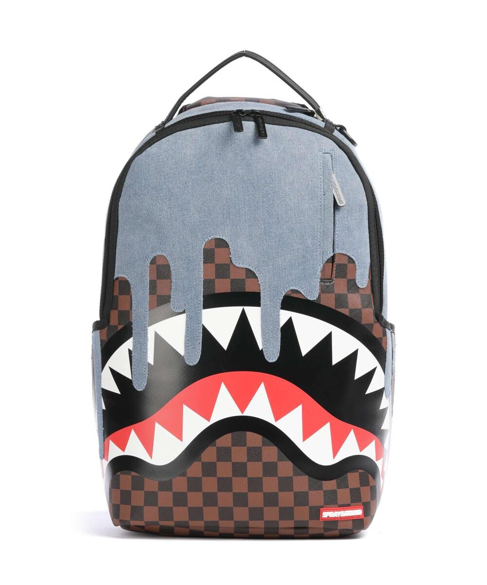 

Рюкзак джинсовый капельный 13″ пластик, хлопок Sprayground, мультиколор
