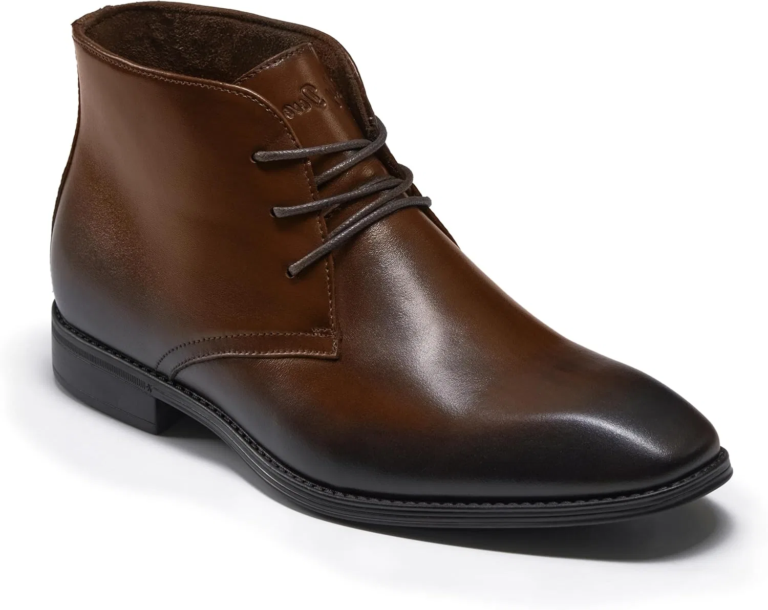 Мужские классические кожаные ботинки Holy Dove Oxford на шнуровке, деловые ботинки для мужчин, Brown