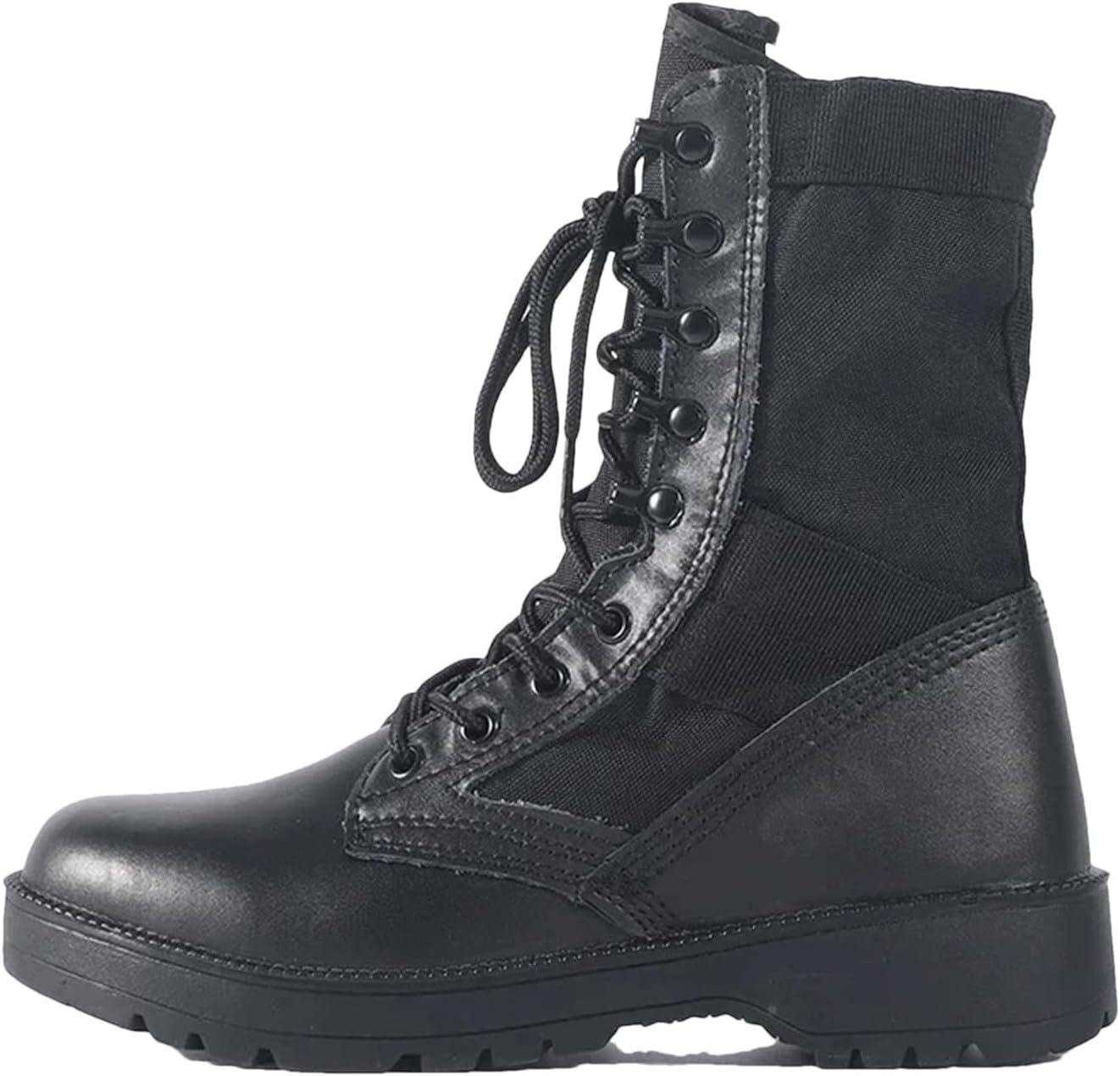 

Мужские тактические пустынные ботинки Kelsiop для военных, легкие походные противоскользящие, черный