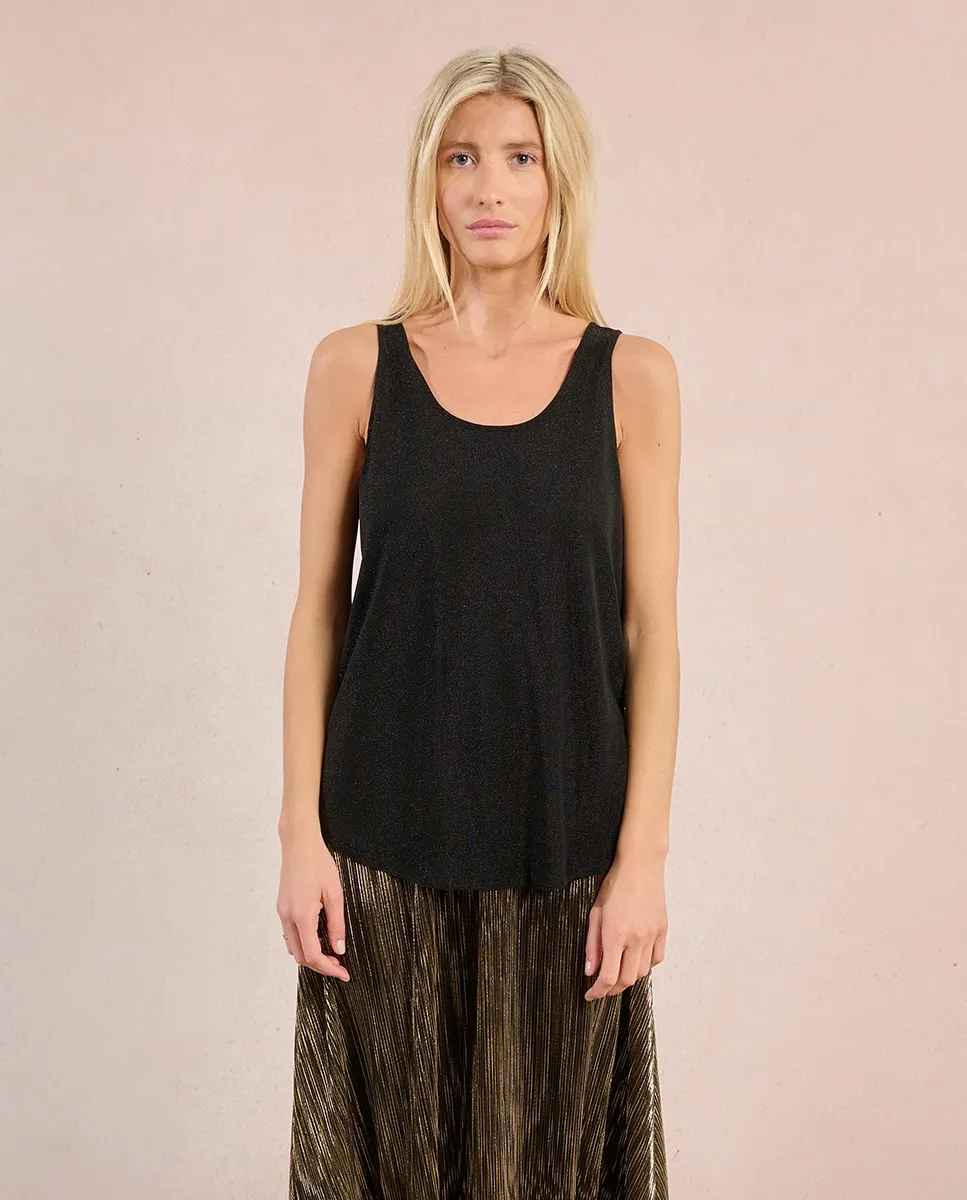 

Женский топ без рукавов, воздушный Molly Bracken, черный