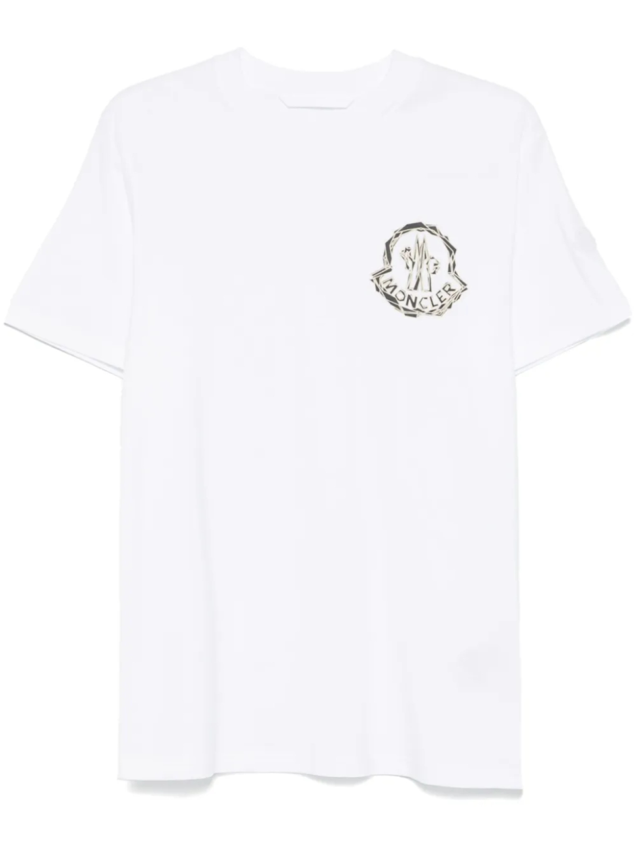 

Moncler футболка с логотипом, белый