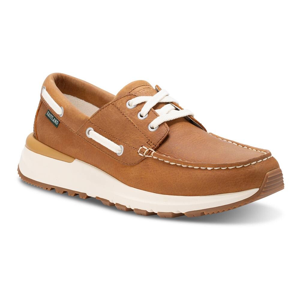 

Мужские кожаные топсайдеры Eastland Leap Trainer, цвет Tan