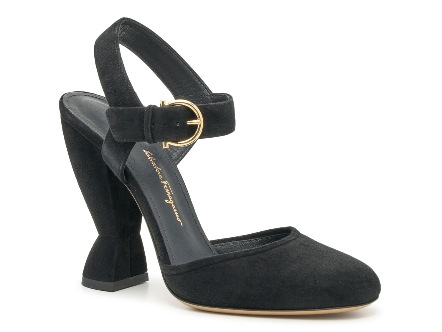

Сандалии Salvatore Ferragamo Gazania Mary Jane, черный