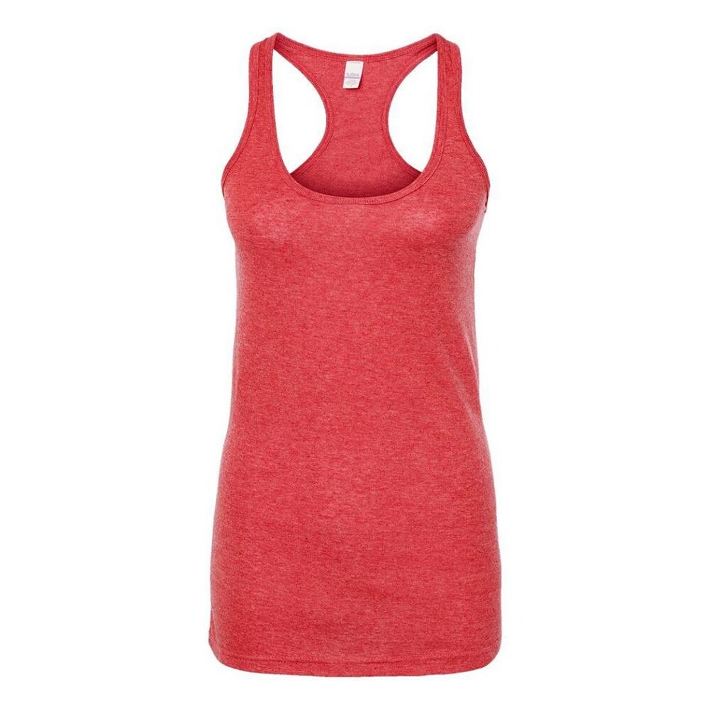 

Женская майка Tultex Racerback из полиэстерового материала, цвет Heather Red