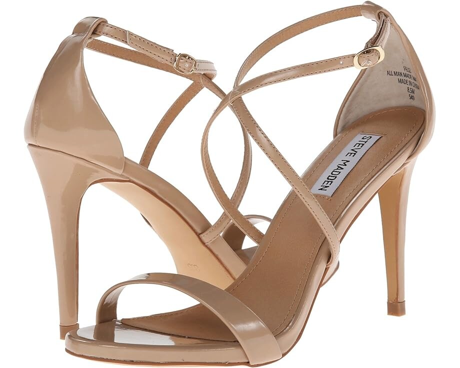 

Туфли Steve Madden Feliz Heeled Sandal, цвет Blush Patent