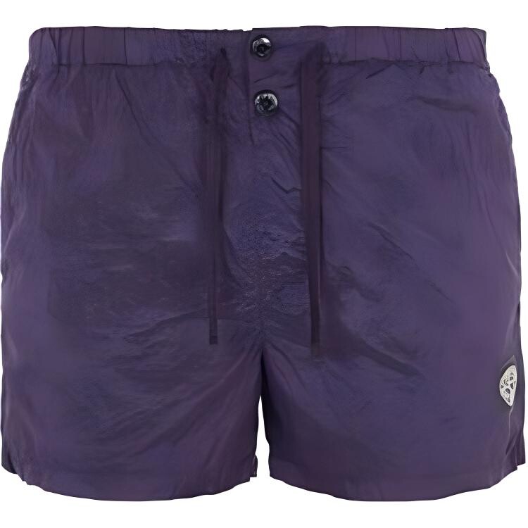 

Повседневные шорты мужские фиолетовые Stone Island, фиолетовый