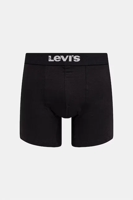Боксеры из мягкого хлопка 2 шт Levi's, серый — фото 3
