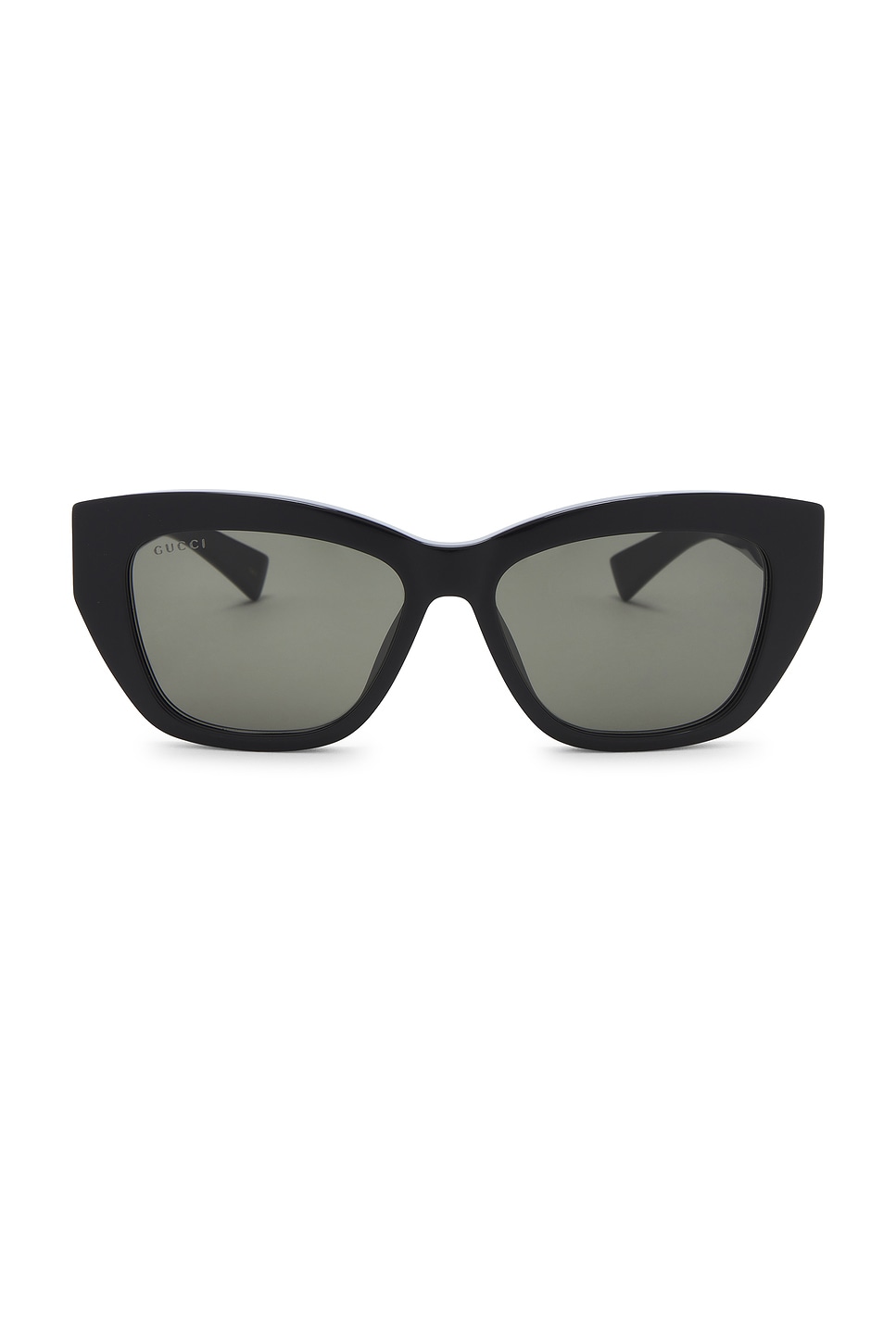 

Солнцезащитные очки "кошачий глаз" Gucci, black & grey