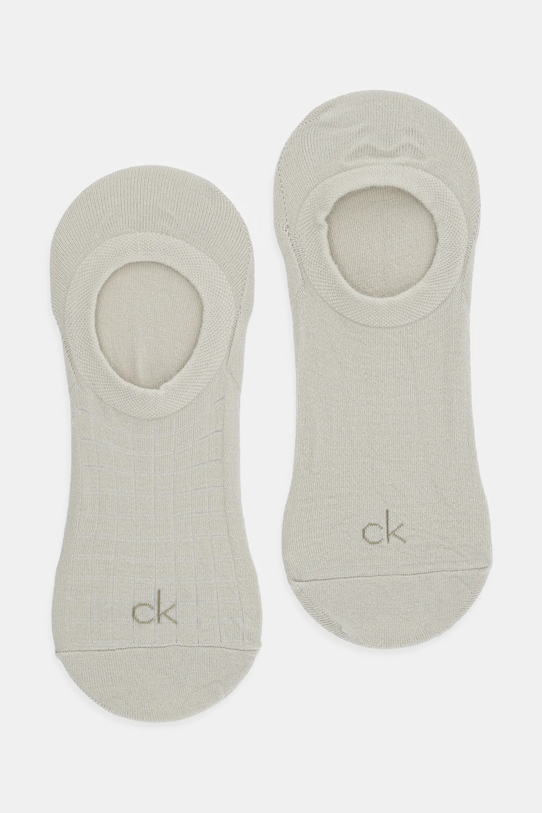 

Носки 2 пары Calvin Klein, бежевый