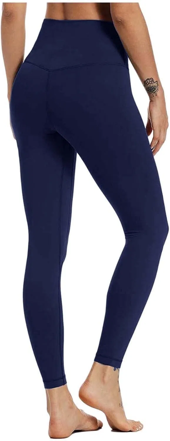 Женские леггинсы для йоги, высокие, Navy