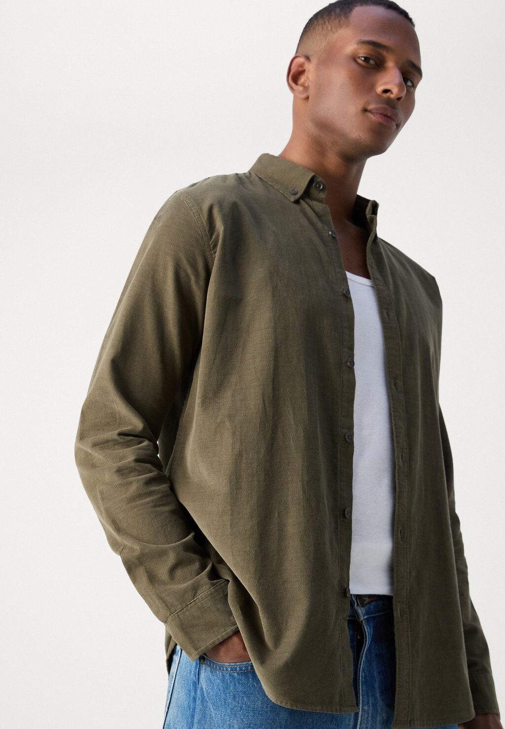 

Рубашка INDICODE JEANS, оливковый