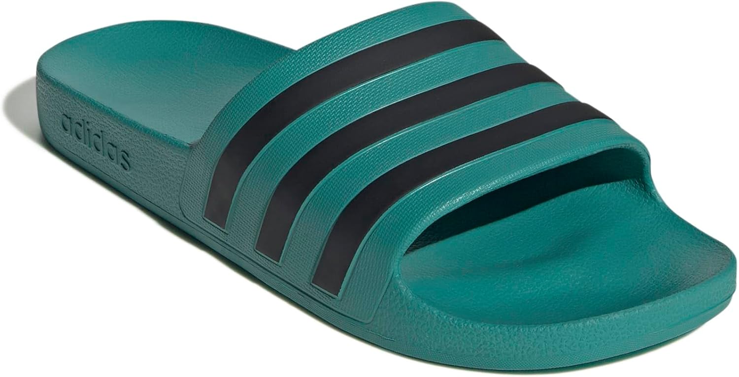 Сандалии adidas Adilette Aqua для взрослых, унисекс, черный/бирюзовый — фото 4