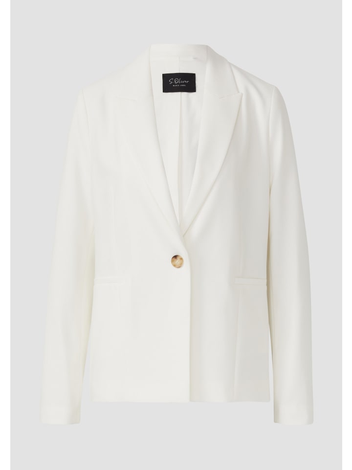 

Блейзер s.Oliver BLACK LABEL, кремовый