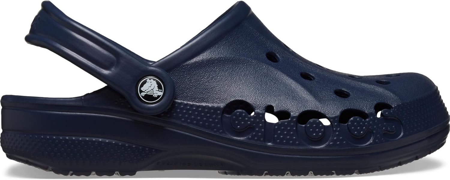 Сабо унисекс Adult Via Clogs, обувь без шнурков для мужчин и женщин Crocs, темно-синий — фото 4