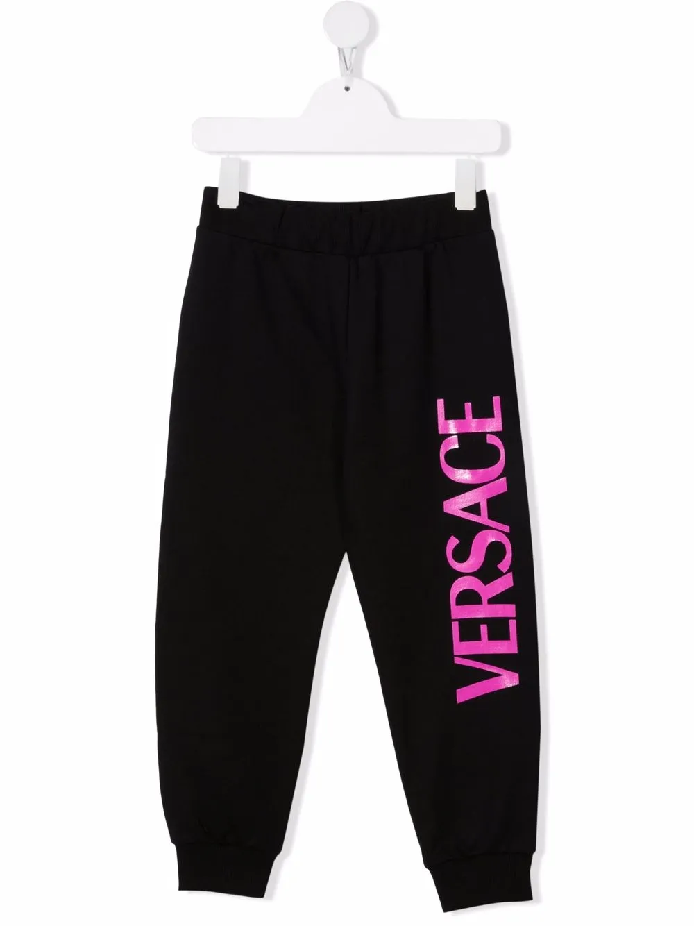 

Спортивные брюки с логотипом Versace Kids, черный