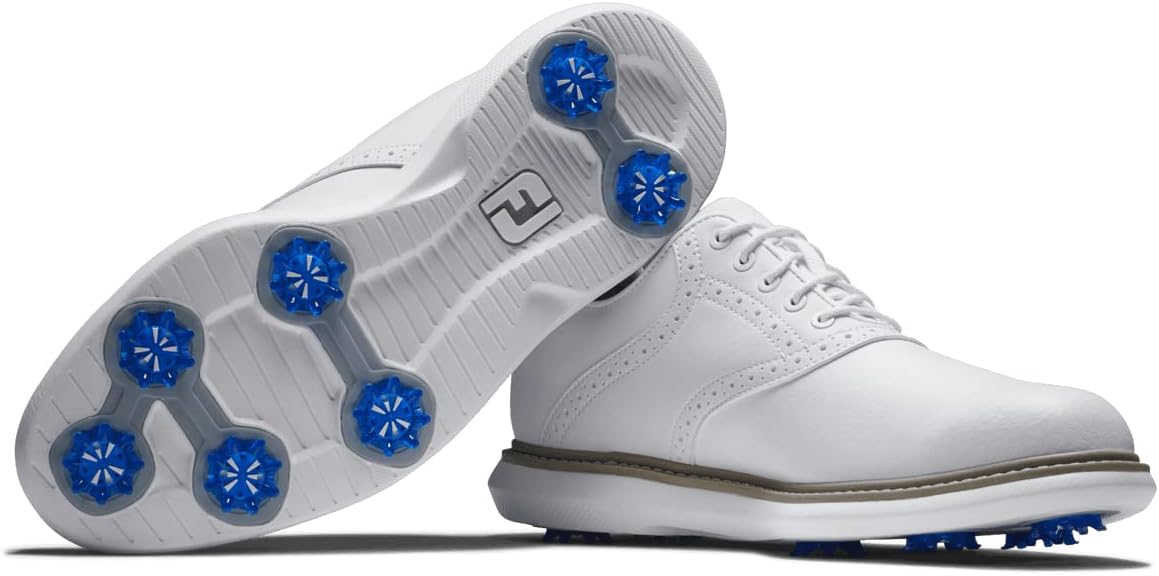 Мужские гольф-туфли FootJoy Traditions, белый — фото 2