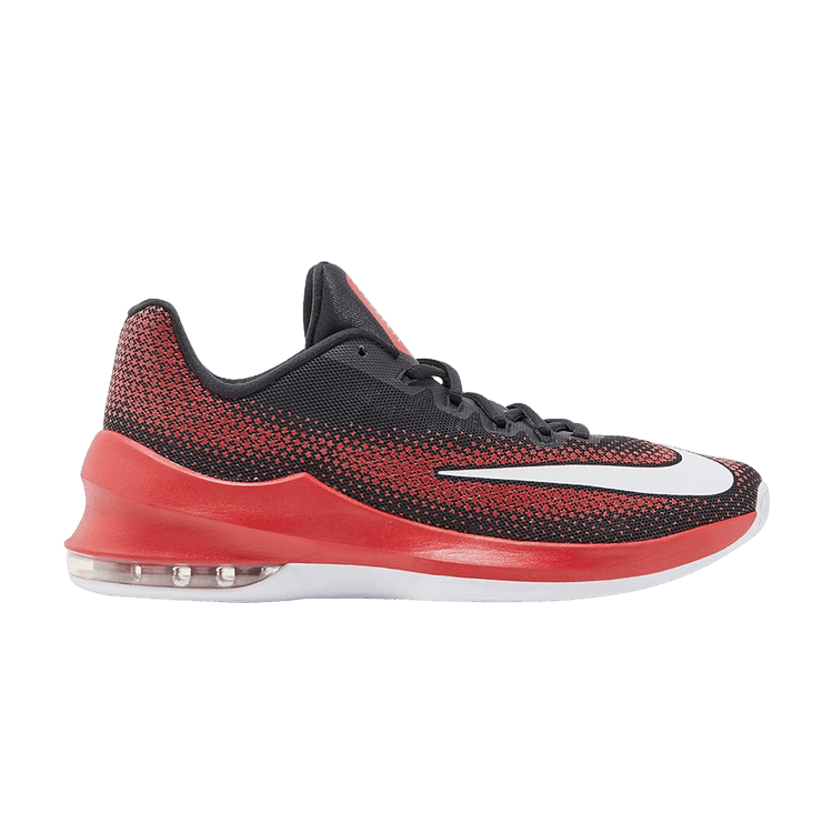 

Кроссовки Nike Air Max Infuriate Low 'Black Gym Red', черный