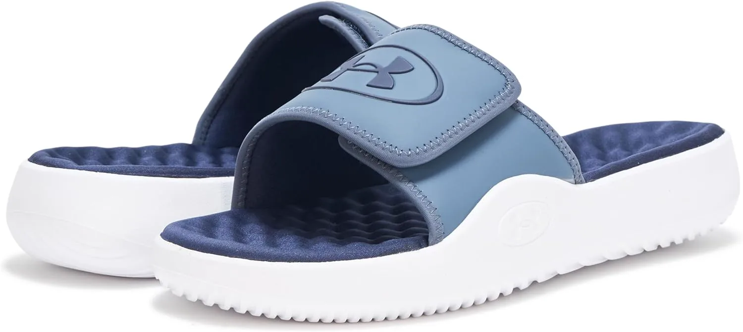 

Мужские сандалии Under Armour Ignite Pro 8 Slide, серый/белый/темно-синий