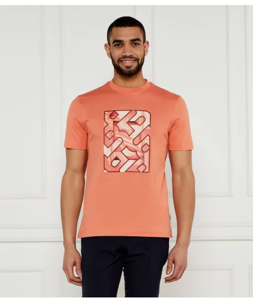 

Футболка h-taut 81 Regular fit Boss, оранжевый
