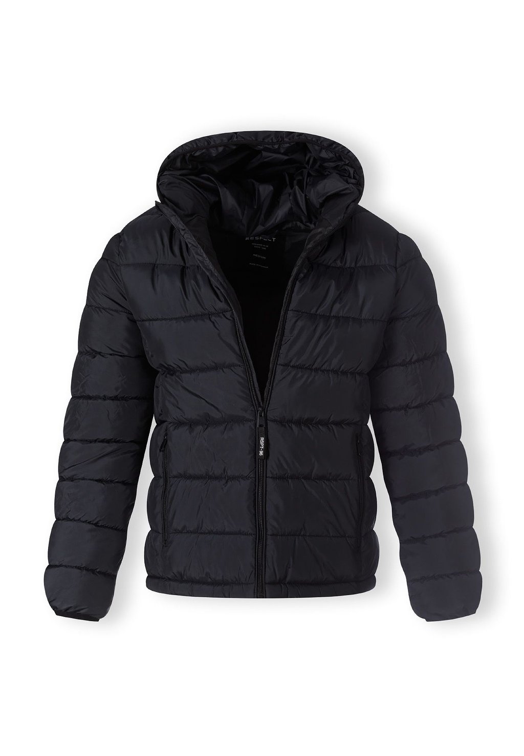 

Зимняя куртка HOODED MIDWEIGHT PUFFER RESPECT, черный
