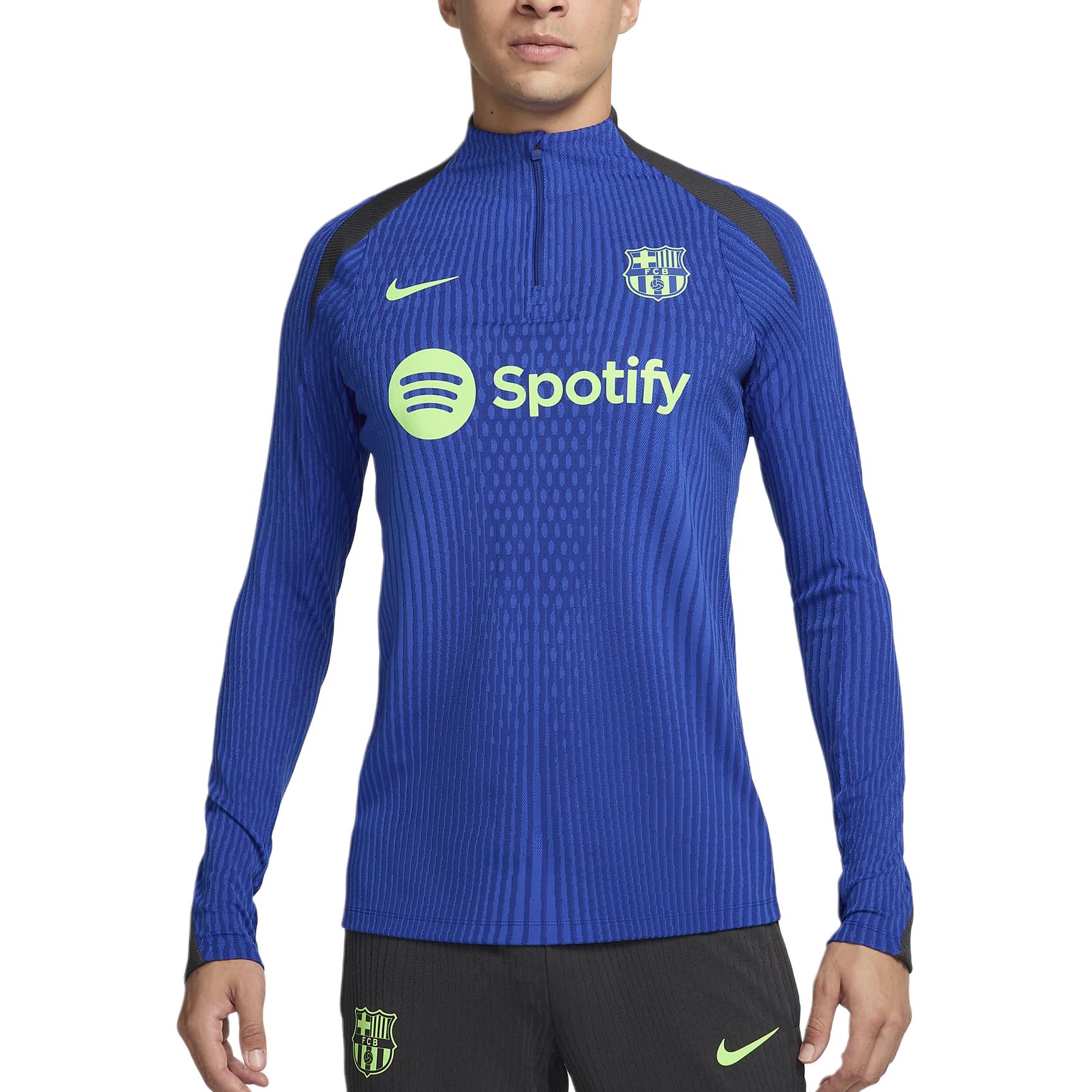 

Nike Футболка dri fit advfc barcelona strike elite третья мужская blue