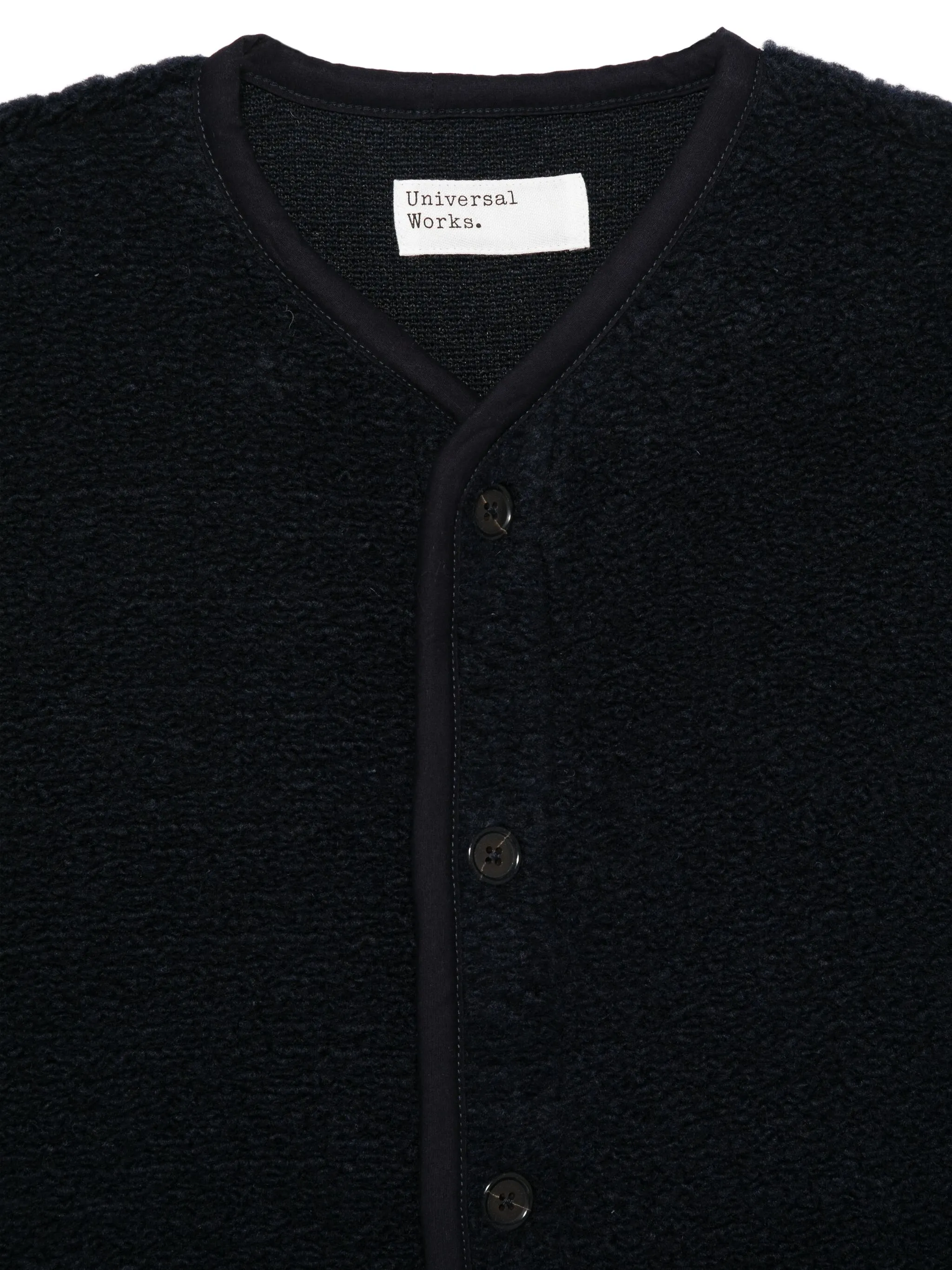 

Жилет на пуговицах Universal Works, синий