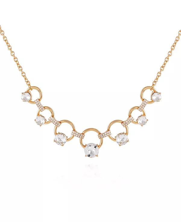 

Крупное ожерелье с подвеской золотистого оттенка T Tahari, gold