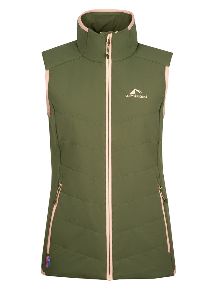 

Утепленный жилет Westfjord Reykir, оливковый