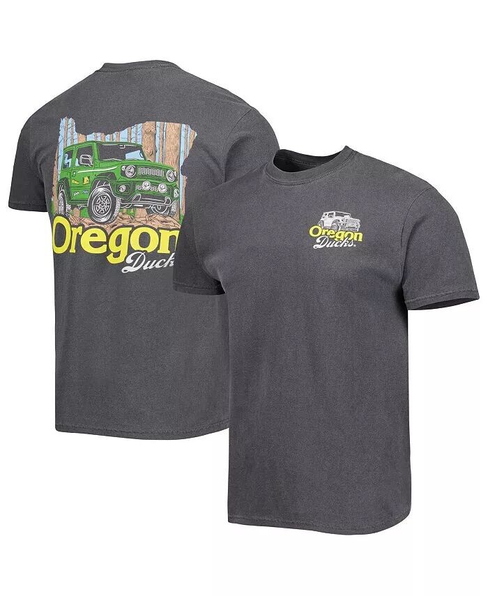 

Мужская темно-серая футболка Oregon Ducks Hyperlocal Image One