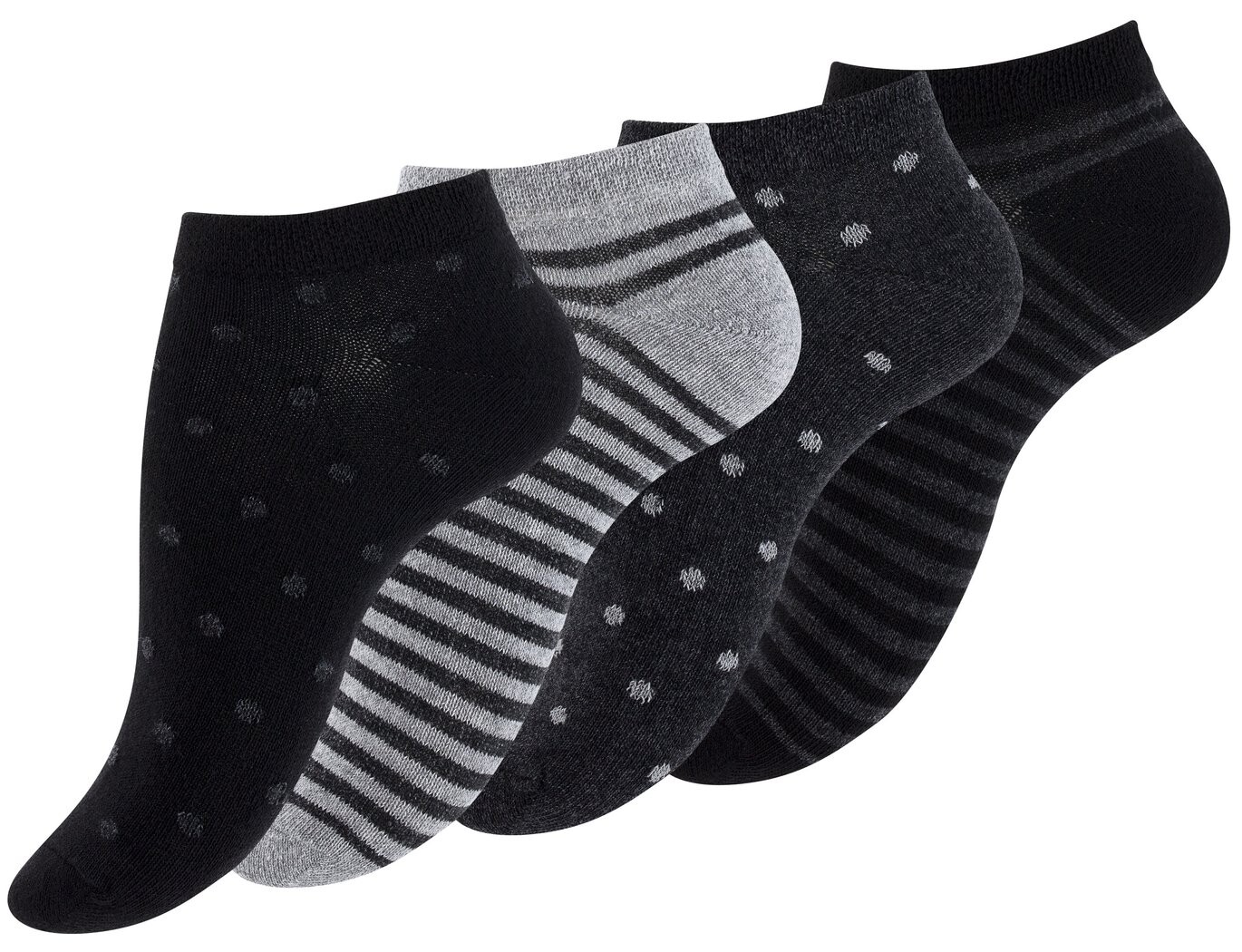 

Носки Vincent Creation Sneaker Dot´s and Stripes 8 шт, цвет Schwarz/Grau/Anthrazit