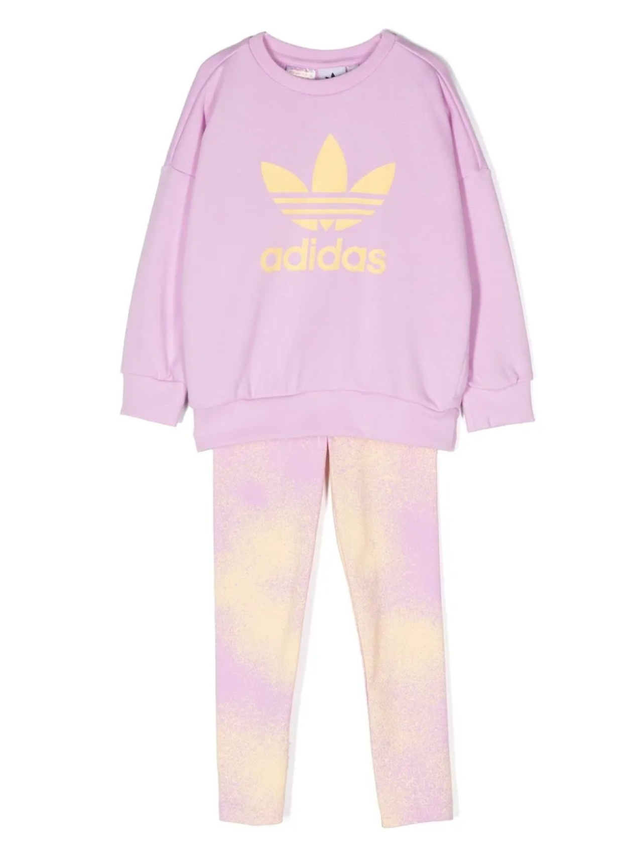 

Adidas Kids спортивный костюм с логотипом, фиолетовый
