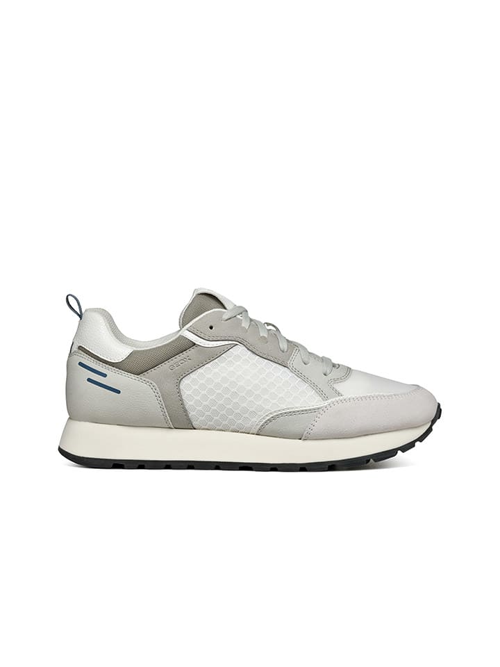 

Кроссовки на шнуровке Geox, цвет weiß/khaki