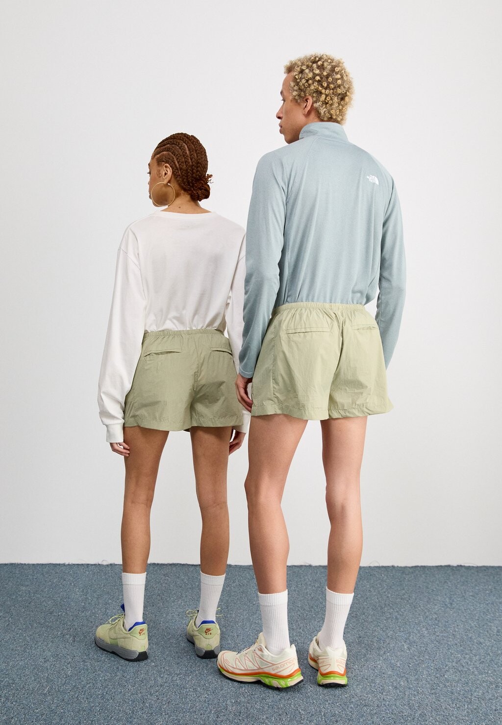 

Шорты Naha Unisex Rains, светло-зеленые