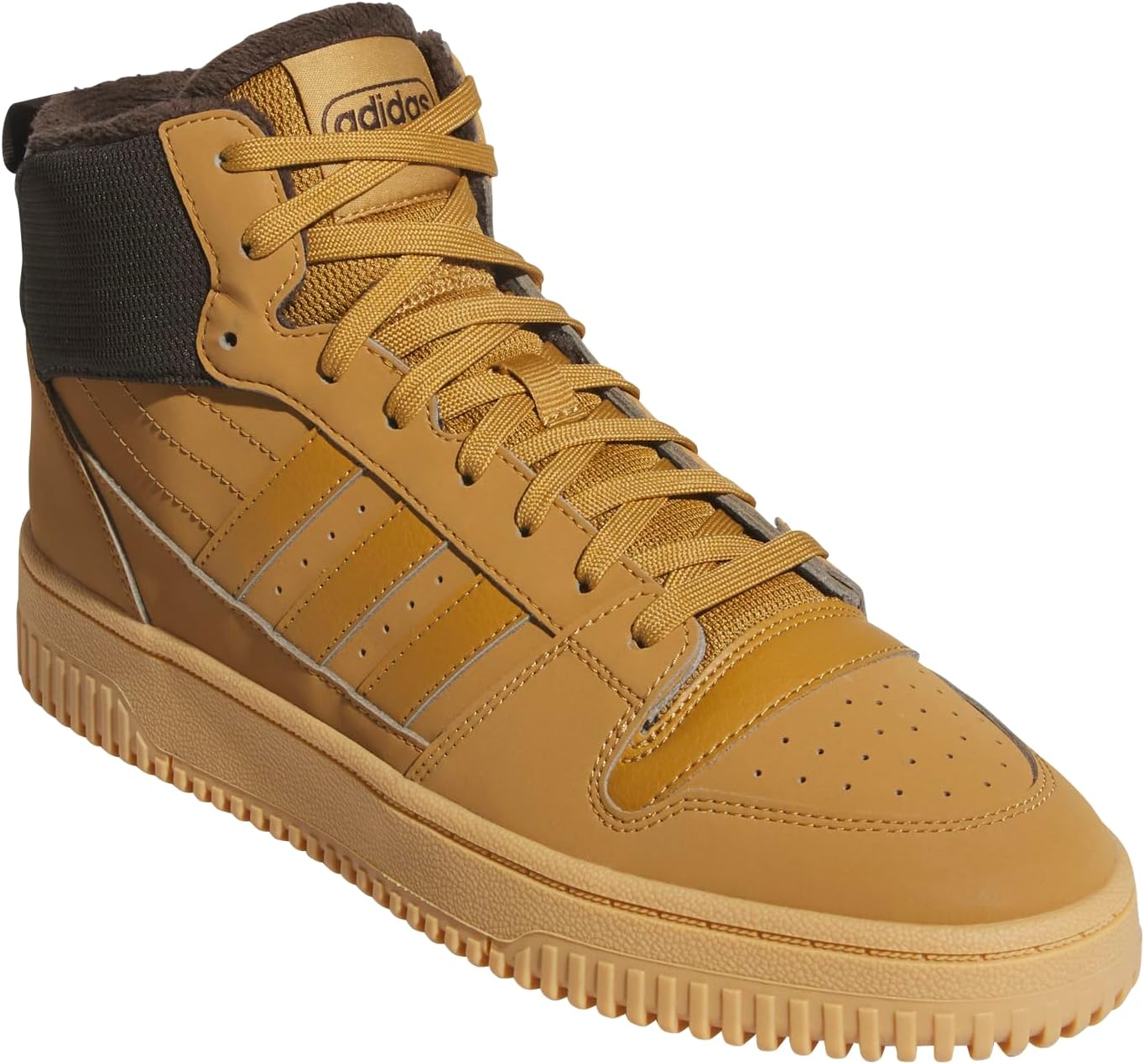 

Женские баскетбольные кроссовки Adidas Break Start Mid Top зимние, коричневый