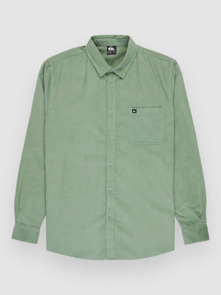 

Рубашка Quiksilver Smoke Trail Cord Hemd, granite green