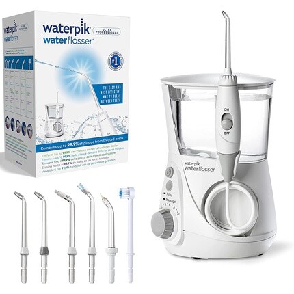 

Wp-660Eu Ультрапрофессиональный ирригатор полости рта, белый, Waterpik