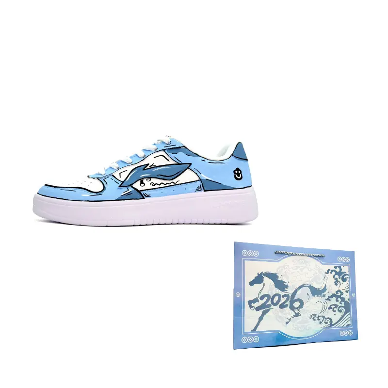 

Li-Ning Floating Boat Son Of Weather низкие кроссовки для скейтбординга унисекс синие New