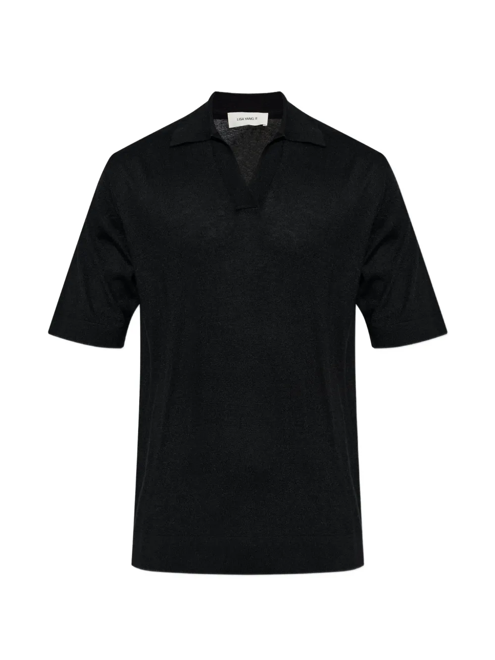 

Футболка с V-образным вырезом Lisa Yang, черный