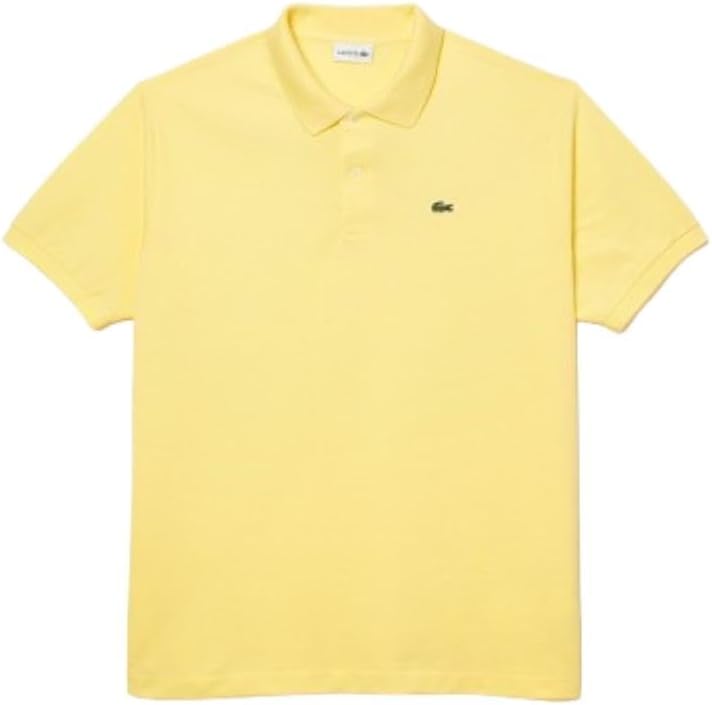 

Lacoste мужская удлиненная хлопковая поло Petit Piqué, Yellow, Желтый, Lacoste мужская удлиненная хлопковая поло Petit Piqué, Yellow
