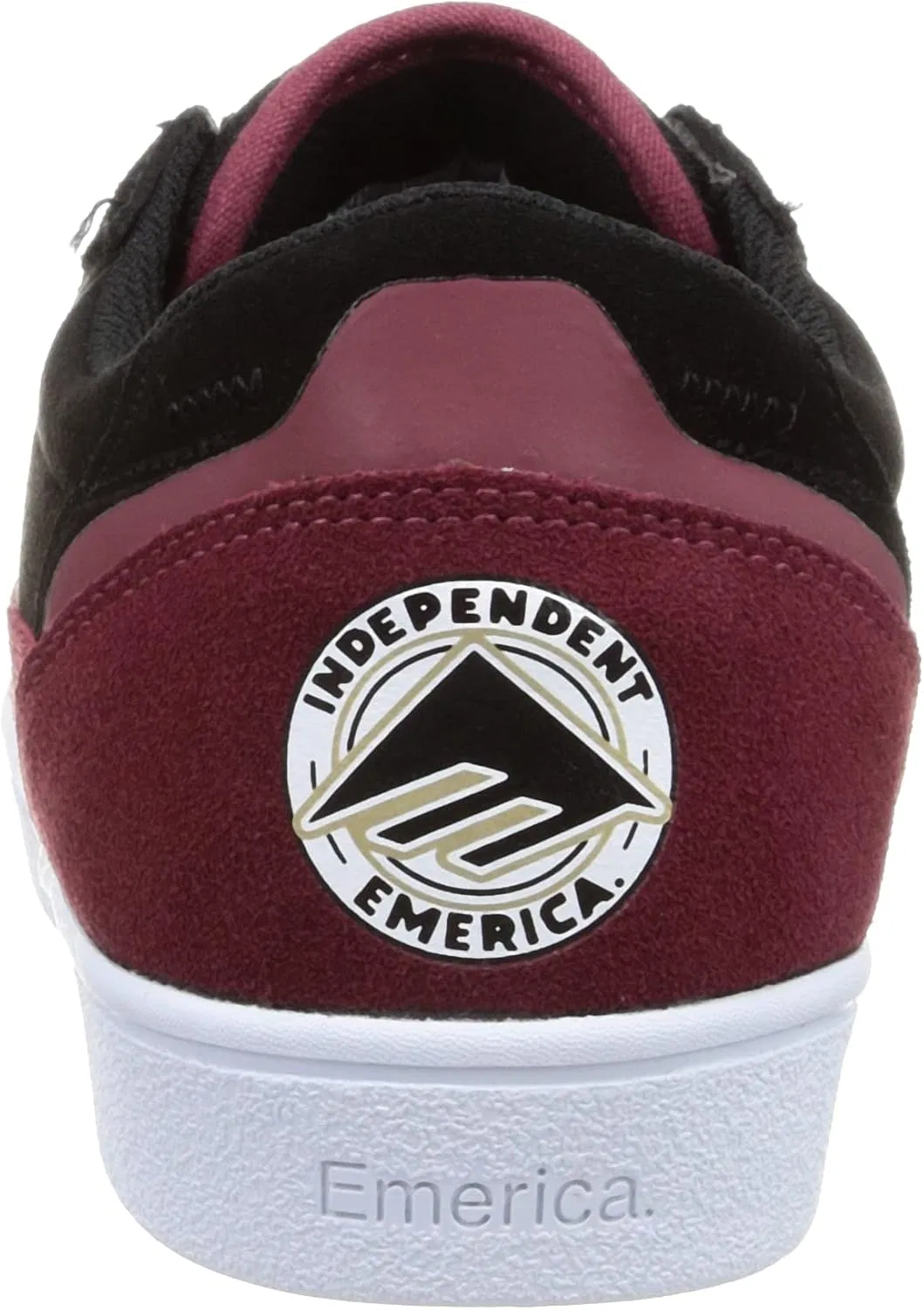 Мужские скейтбордистские кроссовки Emerica Gamma X Independent, черный/красный — фото 3