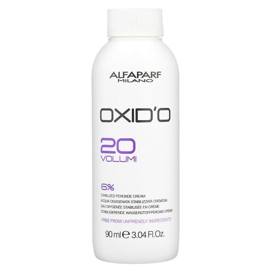 

Крем с перекисью водорода 6% 90мл Alfaparf Oxido'o