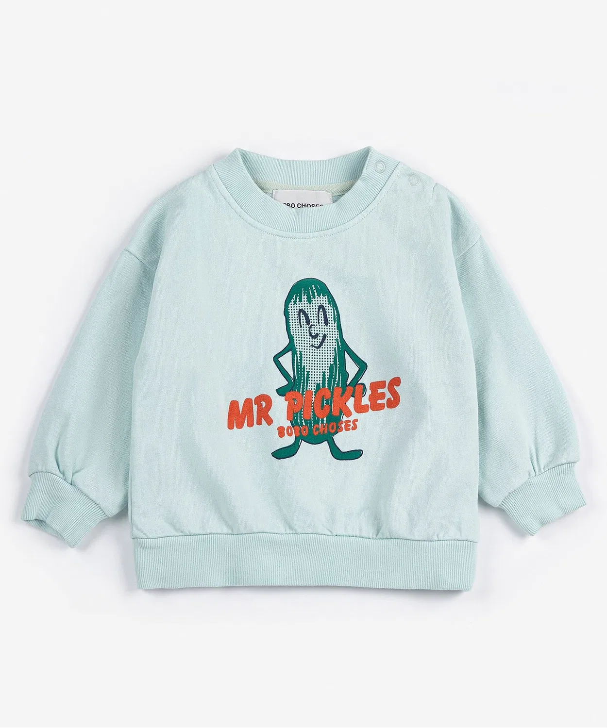 Толстовка Mr Pickles для малышей, бренд Bobo Choses, голубой — фото 2