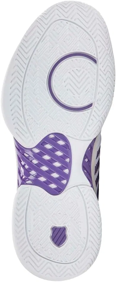 Кроссовки теннисные K-Swiss Express Light 3, White Purple Haze Lunar Rock — фото 2