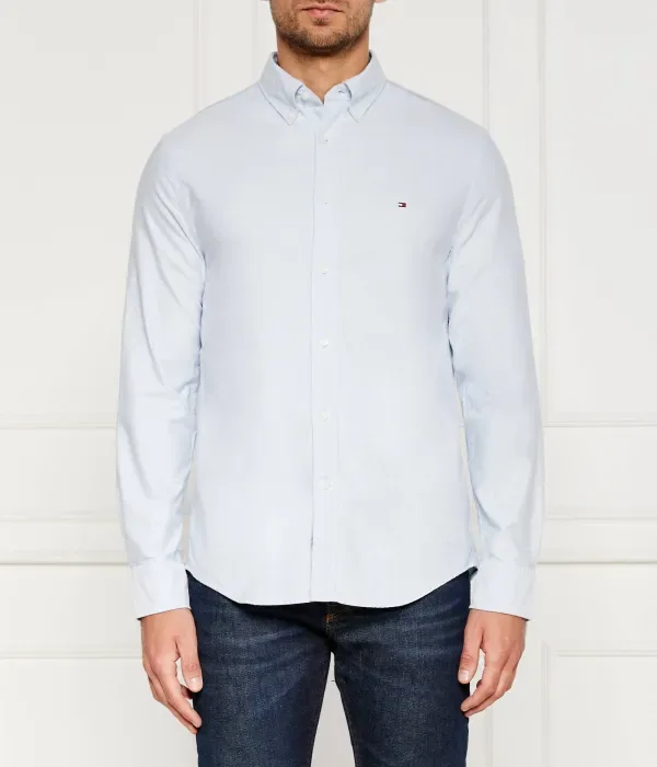 Оксфордская рубашка regular fit Tommy Hilfiger, небесно-голубой