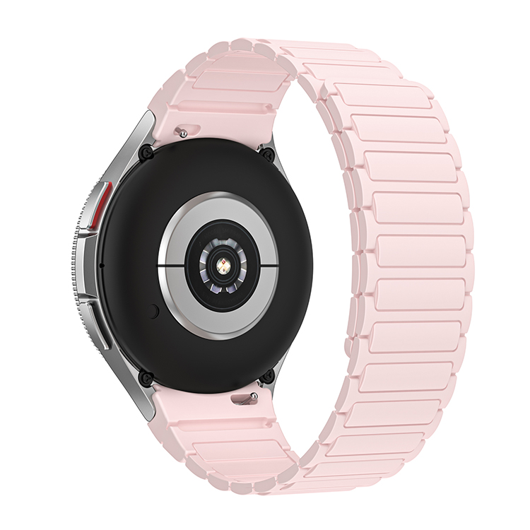 

Penc Iwatch Часы Unisex Watch Bands, 【Pink】Three strains of magnetic silicone-strap