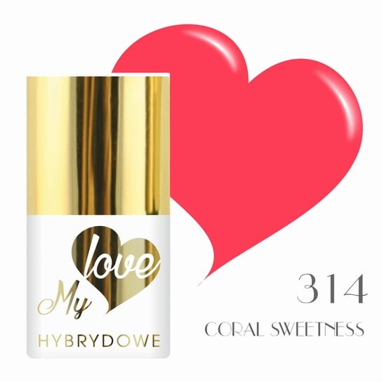 

Гибридный лак Coral Sweetness Mylove UV/Led 314, SUNFLOWER