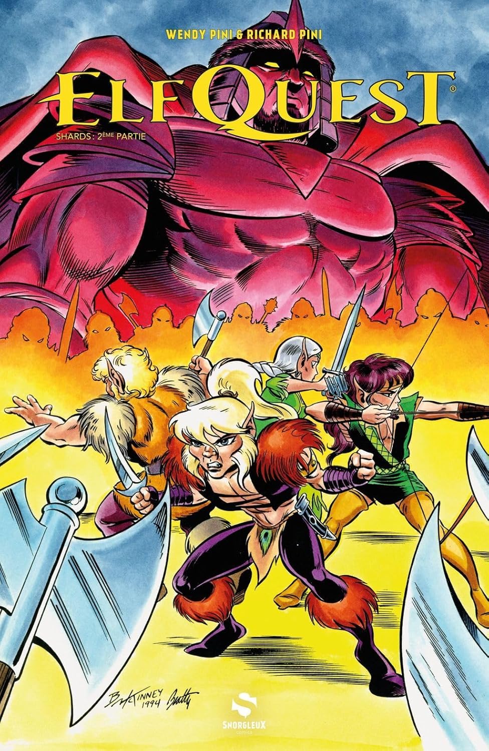 

Elfquest T12 Shards 2eme partie: Shards partie 2 (SNORGLEUX)